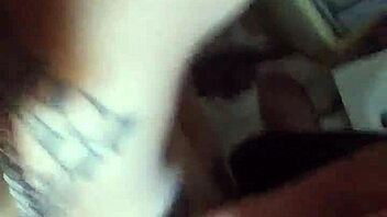 amateur asian big tits slut fucks me dry with massive cumshot on boobs