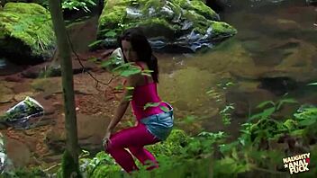 Slutty Babe Bent Over Fucked Rough by Waterfall Heels