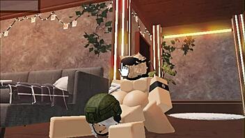 Cute Blonde Boy Creampied By Soldier Girl One-On-One