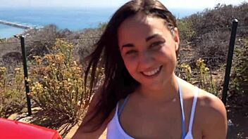 she's game for anal fingering before taking a facial cumshot too