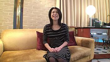 i crave mature japanese nobuko tachikawa's pink hairy creampie pussy