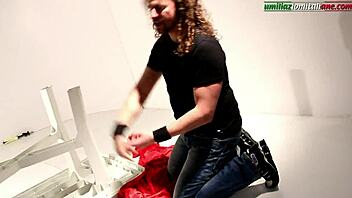 Ales endures intense foot domination and humiliation