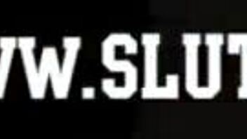 tiny nerd teen 18+ gags on sloppy deepthroat blowjob