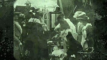 Victorian secrets unveil hairy vintage foursome thrills