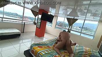 traveling with my boss's wife we shared the hotel bed and i creampied her deep inside