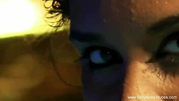 beautiful indian girl dances erotically teasing her nude body softly