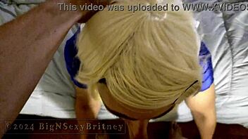 big sexy cheerleader britney sucks and anal fucks 🍆💦 preview