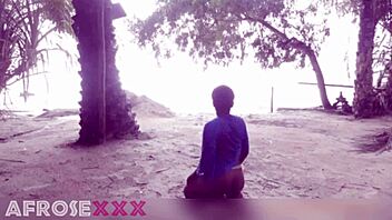 Naked mature struts ass on beach then blows and fucks in public streets