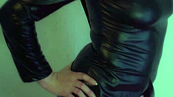 she pegs him rough with strapon then takes his cumshot