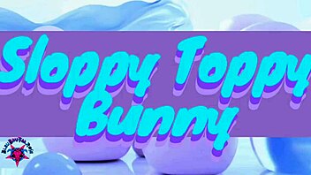 Bleubrutalrose's Sloppy Bunny Cosplay Deepthroat Big Cock Anal Tease