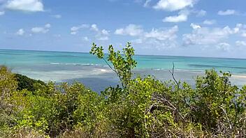 amateur latina milf anal fucked outdoors on nordeste beach natural tits