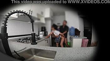 Hidden Camera Catches Neighbor's Secret Upskirt Pleasures