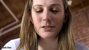 clara dee pov virtual strap-on play dwarfs his small one