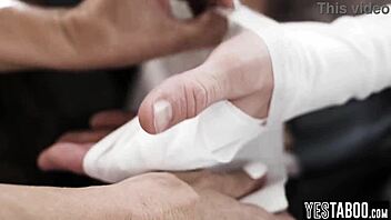 Lonely Big Tits Milf Bathes Fucks Hung Young Stud