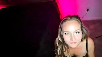 hot blonde deepthroats bbc first time creampie