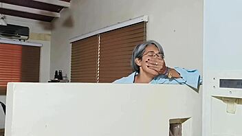 milf rides thick cock alone home spanish passion