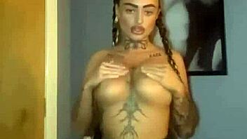 wanna see tattooed scottish teen's after-school slut routine?