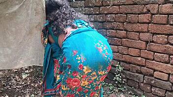 Desi Wife's Wild Outdoor Fuck with Neighbor Boys