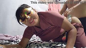 sexy latina bends over for intense doggystyle pounding