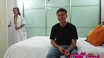 cleaning lady fucked college guys, pornstar next?