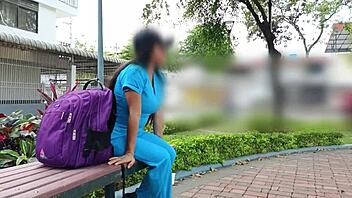 mexican nurse invites men home for steamy adventures