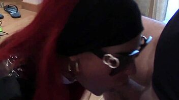 milf in sunglasses gags on cock swallows cum preview 😍💦