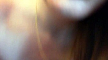 hey, watch your sexy italian student masturbate with used tampon?