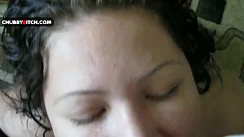 loving this young chubby bbw's sensual oral ending in hot facial 💦😍🔥