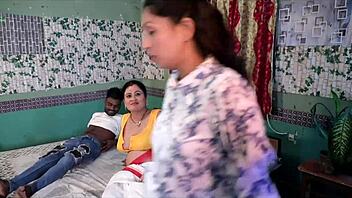 Indian bhabhi's wild ffm threesome with hubby and hot wife emoji 🔥💦