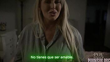 big ass blonde milf seduces with creampie tease