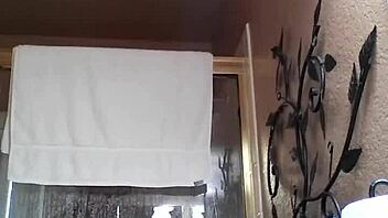 my relaxing shower turns steamy solo
