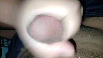 mmm couldn't resist sucking his cock after hot handjob