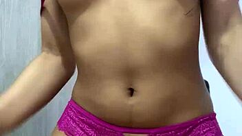 hot petite 18+ girl im pink underwear chair excitin me bad