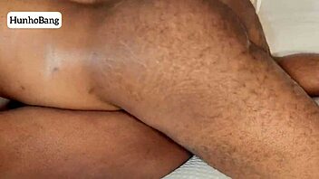 Mysterious big booty ebony beauty rides hubby to dripping cumshot