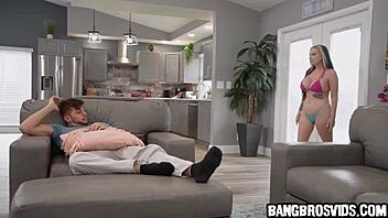 she begged me join shower to fuck her tight tattooed tits