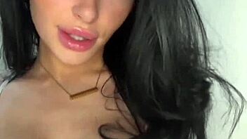 horny american college teen squirts solo on webcam