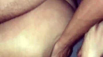 nobody knows about this monster cock gagging her huge ass