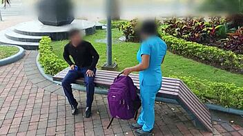 mexican nurse invites men home for steamy adventures