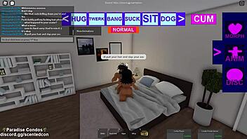 roblox whore takes rough big cock pounding like pro part 2