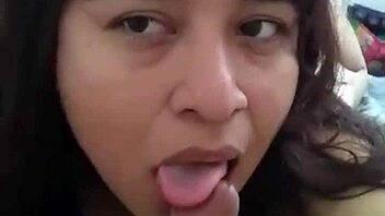 aurora estelar gives hunter 666 a hot creamy blowjob breakfast