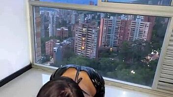 Steamy Vacation Fuck in Medellín Apartment Cum Tits