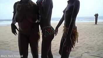 three african tribe witches dance skinny big tits ritual