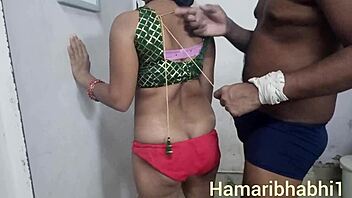 indian wife sneaks quick mms creampie fuck with neighbor boy doggystyle