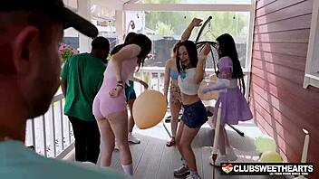 the music hit hard so we fucked the sexy dj right there