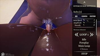 big ass curvy black milf indra fucks jason's big cock on beach loving shaved pussy