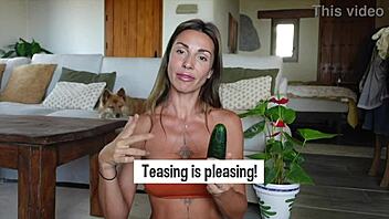 roxy fox teaches femdom handjob skills in sensual tutorial