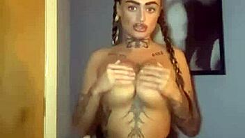 wanna see tattooed scottish teen's after-school slut routine?