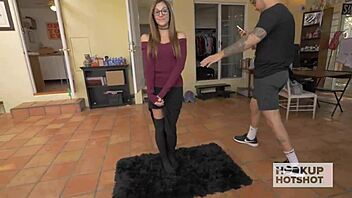 Eager Moka Mora Craves Bryan Gozzling's Rough Pussy Pounding