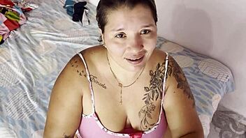 Big Tits Latina Milf Bent Over For Huge Cock Doggystyle Cumshot