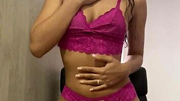 hot petite 18+ girl im pink underwear chair excitin me bad